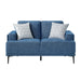 Homelegance - Stride 2 Piece Sofa Set in Blue - 9124BUE*2 - GreatFurnitureDeal