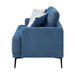 Homelegance - Stride 2 Piece Sofa Set in Blue - 9124BUE*2 - GreatFurnitureDeal
