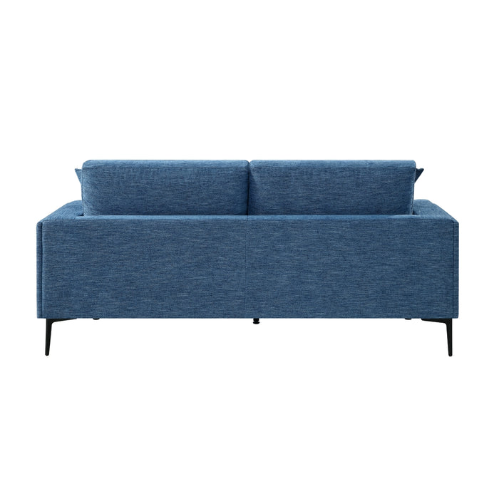 Homelegance - Stride 2 Piece Sofa Set in Blue - 9124BUE*2 - GreatFurnitureDeal
