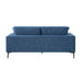 Homelegance - Stride 2 Piece Sofa Set in Blue - 9124BUE*2 - GreatFurnitureDeal