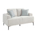 Homelegance - Stride 2 Piece Sofa Set in Taupe - 9124TPE*2 - GreatFurnitureDeal