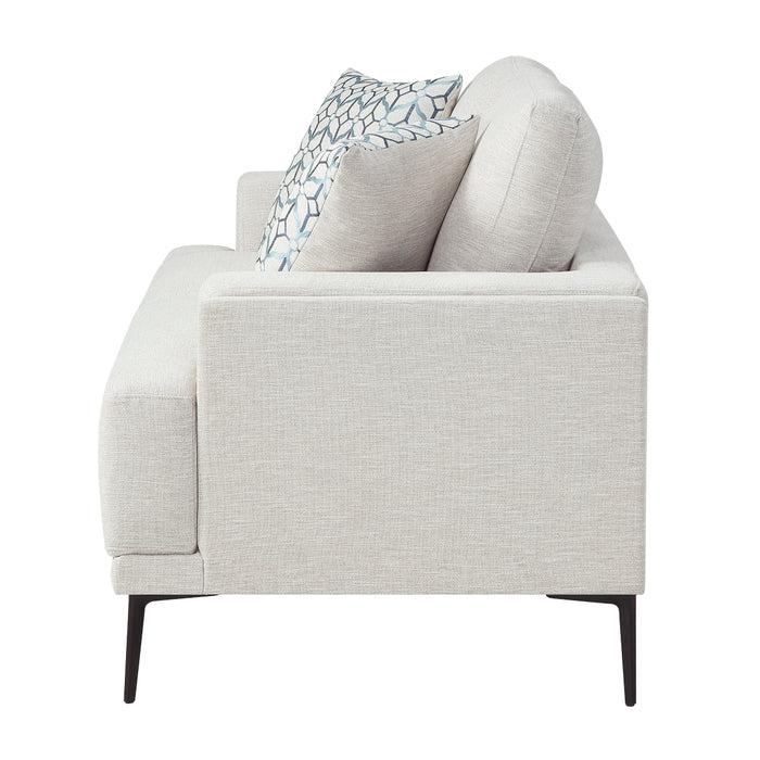 Homelegance - Stride 2 Piece Sofa Set in Taupe - 9124TPE*2 - GreatFurnitureDeal