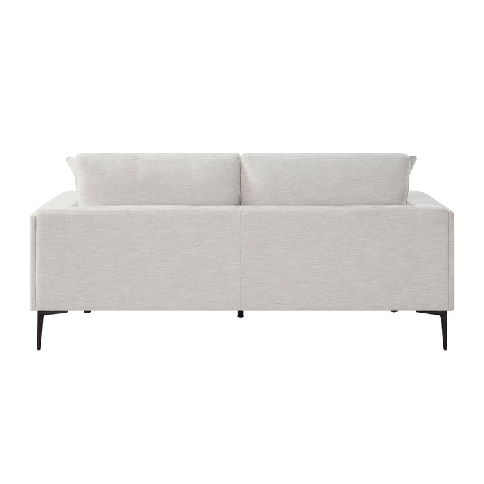 Homelegance - Stride 2 Piece Sofa Set in Taupe - 9124TPE*2 - GreatFurnitureDeal