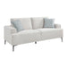 Homelegance - Stride 2 Piece Sofa Set in Taupe - 9124TPE*2 - GreatFurnitureDeal