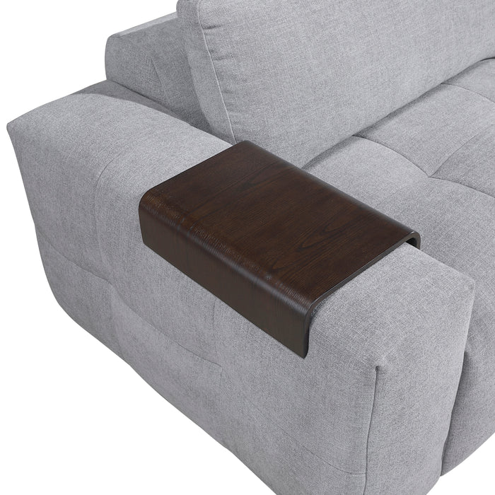 Homelegance - Tidal 5-Piece Modular Sectional with Ottoman in Beige - 9155GY*51L1ROT - GreatFurnitureDeal