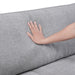 Homelegance - Tidal 5-Piece Modular Sectional with Ottoman in Beige - 9155GY*51L1ROT - GreatFurnitureDeal