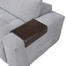 Homelegance - Tidal 5-Piece Modular Sectional with Ottoman in Beige - 9155GY*51L1ROT - GreatFurnitureDeal