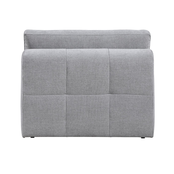 Homelegance - Tidal 5-Piece Modular Sectional with Ottoman in Beige - 9155GY*51L1ROT - GreatFurnitureDeal