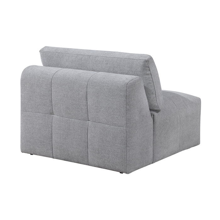 Homelegance - Tidal 5-Piece Modular Sectional with Ottoman in Beige - 9155GY*51L1ROT - GreatFurnitureDeal