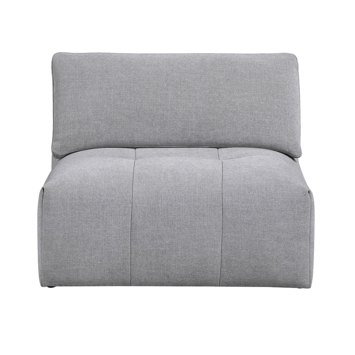 Homelegance - Tidal 5-Piece Modular Sectional with Ottoman in Beige - 9155GY*51L1ROT - GreatFurnitureDeal