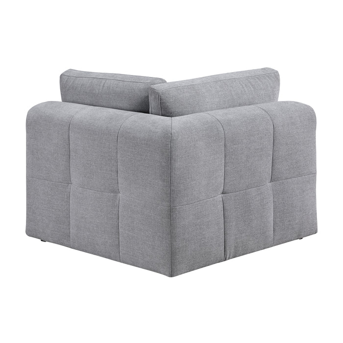 Homelegance - Tidal 5-Piece Modular Sectional with Ottoman in Beige - 9155GY*51L1ROT - GreatFurnitureDeal