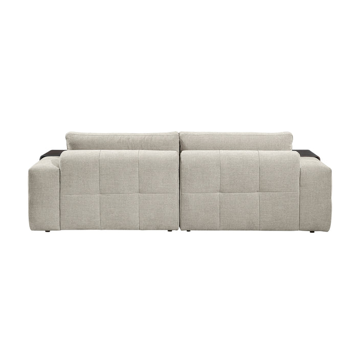 Homelegance - Tidal Loveseat in Taupe - 9155TP-2* - GreatFurnitureDeal