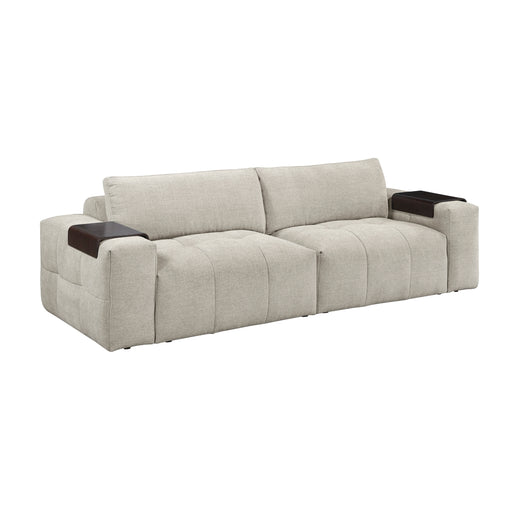 Homelegance - Tidal Loveseat in Taupe - 9155TP-2* - GreatFurnitureDeal