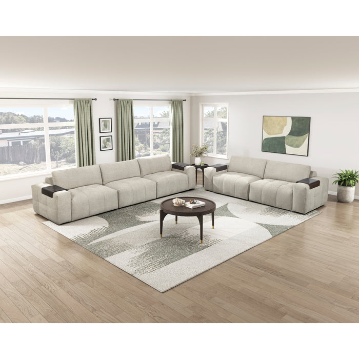 Homelegance - Tidal Loveseat in Taupe - 9155TP-2* - GreatFurnitureDeal