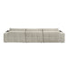 Homelegance - Tidal 4 Piece Modular Sectional with Ottoman in Taupe - 9155TP*41L1ROT - GreatFurnitureDeal