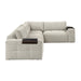Homelegance - Tidal 4 Piece Modular Sectional in Taupe - 9155TP*41L1R - GreatFurnitureDeal