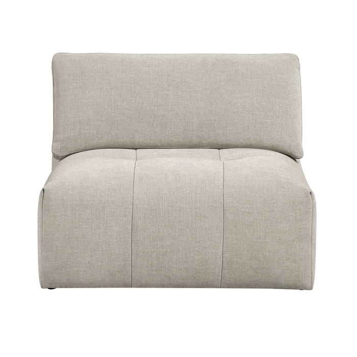 Homelegance - Tidal 5 Piece Modular Sectional with Ottoman in Taupe - 9155TP*51L1ROT - GreatFurnitureDeal