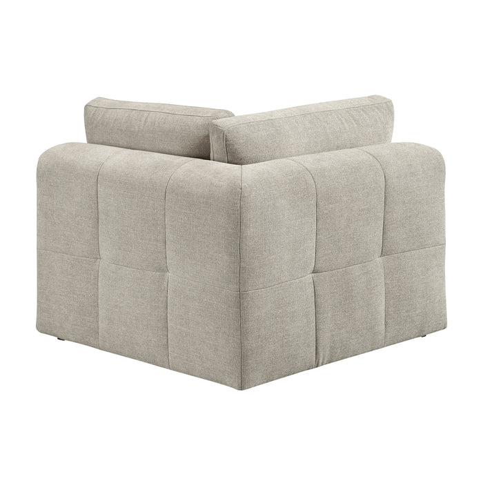 Homelegance - Tidal 5 Piece Modular Sectional in Taupe - 9155TP*51L1R - GreatFurnitureDeal