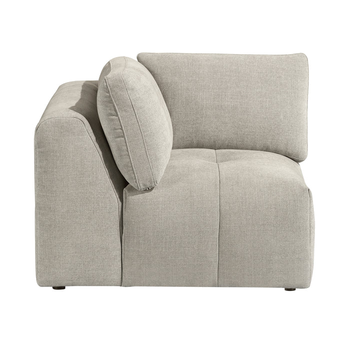 Homelegance - Tidal 4 Piece Modular Sectional in Taupe - 9155TP*41L1R - GreatFurnitureDeal