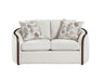 Homelegance - Loom 2 Piece Sofa Set in Beige - 9177WABEG*2 - GreatFurnitureDeal