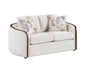 Homelegance - Loom 2 Piece Sofa Set in Beige - 9177WABEG*2 - GreatFurnitureDeal