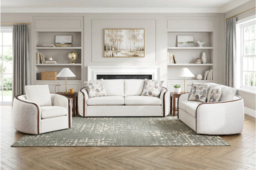 Homelegance - Loom 3 Piece Living Room Set in Beige - 9177WABEG*3 - GreatFurnitureDeal