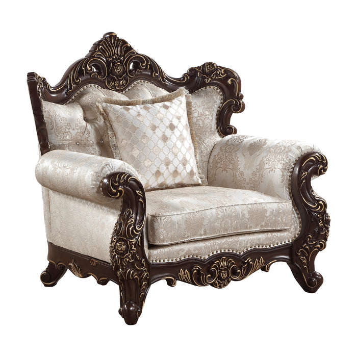 Homelegance - Sovereign Chair in Brown - 9178NBR-1