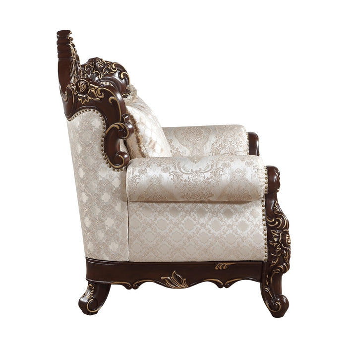 Homelegance - Sovereign Chair in Brown - 9178NBR-1