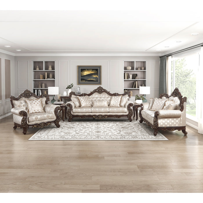 Homelegance - Sovereign Chair in Brown - 9178NBR-1