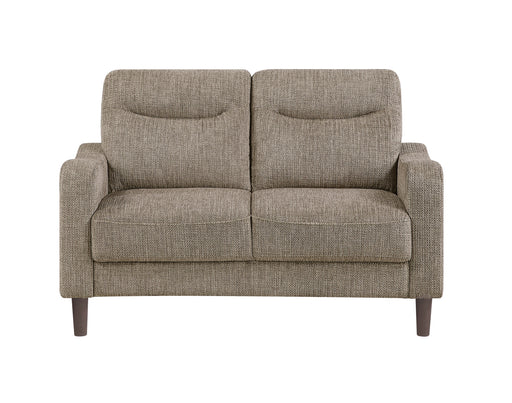 Homelegance - Linden Loveseat in Brown - 9180BRW-2 - GreatFurnitureDeal