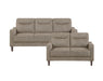 Homelegance - Linden Loveseat in Brown - 9180BRW-2 - GreatFurnitureDeal