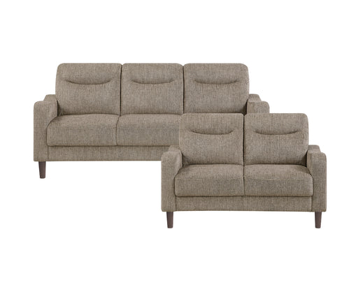 Homelegance - Linden Sofa in Brown - 9180BRW-3 - GreatFurnitureDeal