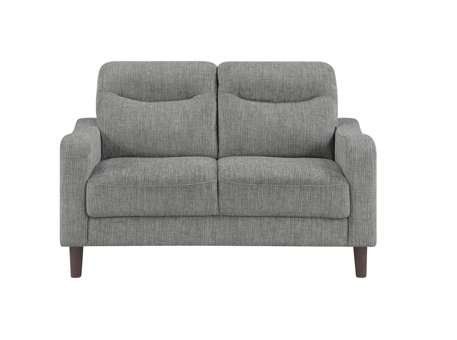 Homelegance - Linden 2 Piece Sofa Set in Gray - 9180GRY*2 - GreatFurnitureDeal