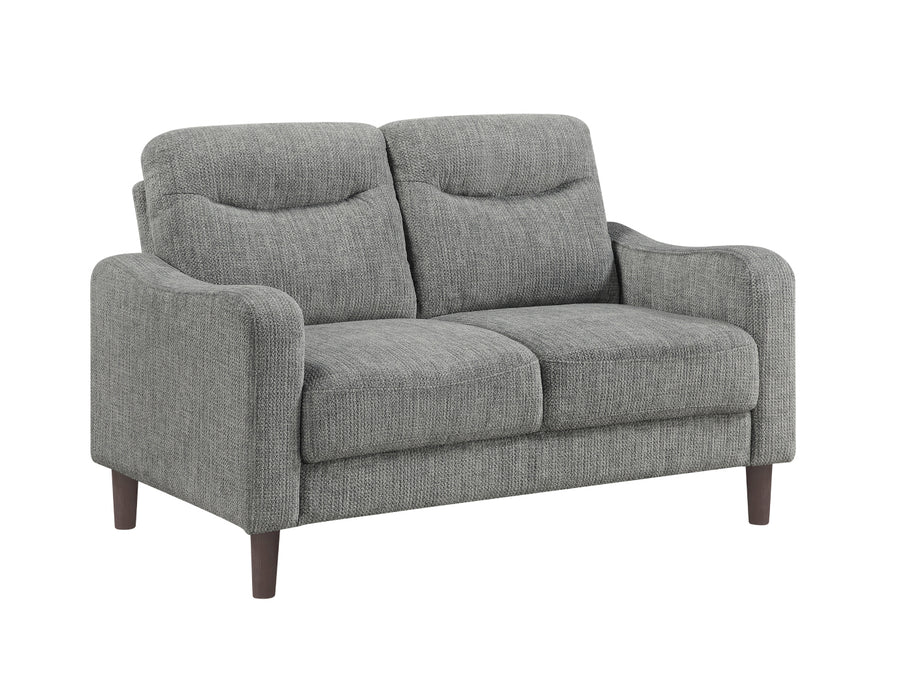 Homelegance - Linden 3 Piece Living Room Set in Gray - 9180GRY*3 - GreatFurnitureDeal