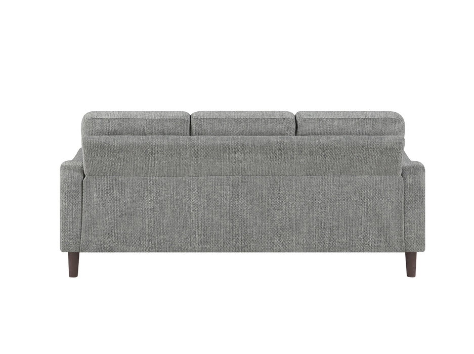 Homelegance - Linden 3 Piece Living Room Set in Gray - 9180GRY*3 - GreatFurnitureDeal