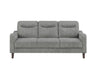 Homelegance - Linden 3 Piece Living Room Set in Gray - 9180GRY*3 - GreatFurnitureDeal