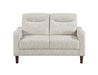 Homelegance - Linden 3 Piece Living Room Set in Taupe - 9180TPE*3 - GreatFurnitureDeal