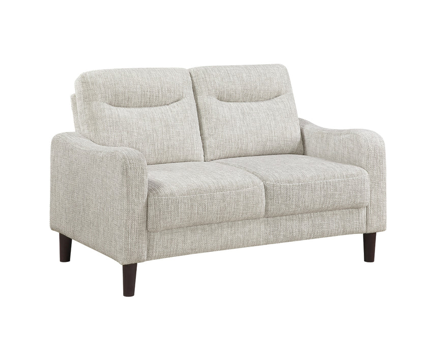 Homelegance - Linden Loveseat in Taupe - 9180TPE-2 - GreatFurnitureDeal