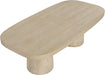 Meridian Furniture - Woodhaven 95.5" Natural Solid Wood And Oak Veneer Dining Table (3 Boxes) - 918Natural-T - GreatFurnitureDeal