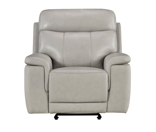 Homelegance - Celestia Power Glider Reclining Chair with Power Headrest in Light Grey - 9199TPE-1PWH - GreatFurnitureDeal