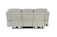 Homelegance - Celestia 3 Piece Power Double Reclining Living Room Set with Headrest in Light Gray - 9199TPE*3PWH - GreatFurnitureDeal
