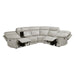 Homelegance - Celestia 6-Piece Modular Power Reclining Sectional with Power Headrests in Taupe - 9199TPE*6LRRRPWH - GreatFurnitureDeal