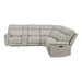 Homelegance - Celestia 6-Piece Modular Power Reclining Sectional with Power Headrests in Taupe - 9199TPE*6LRRRPWH - GreatFurnitureDeal