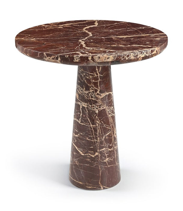 Meridian Furniture - Fontelina 30" Cherry Genuine Marble Bistro Dining Table - 919Cherry-DT30 - GreatFurnitureDeal