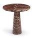 Meridian Furniture - Fontelina 30" Cherry Genuine Marble Bistro Dining Table - 919Cherry-DT30 - GreatFurnitureDeal