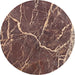 Meridian Furniture - Fontelina 30" Cherry Genuine Marble Bistro Dining Table - 919Cherry-DT30 - GreatFurnitureDeal