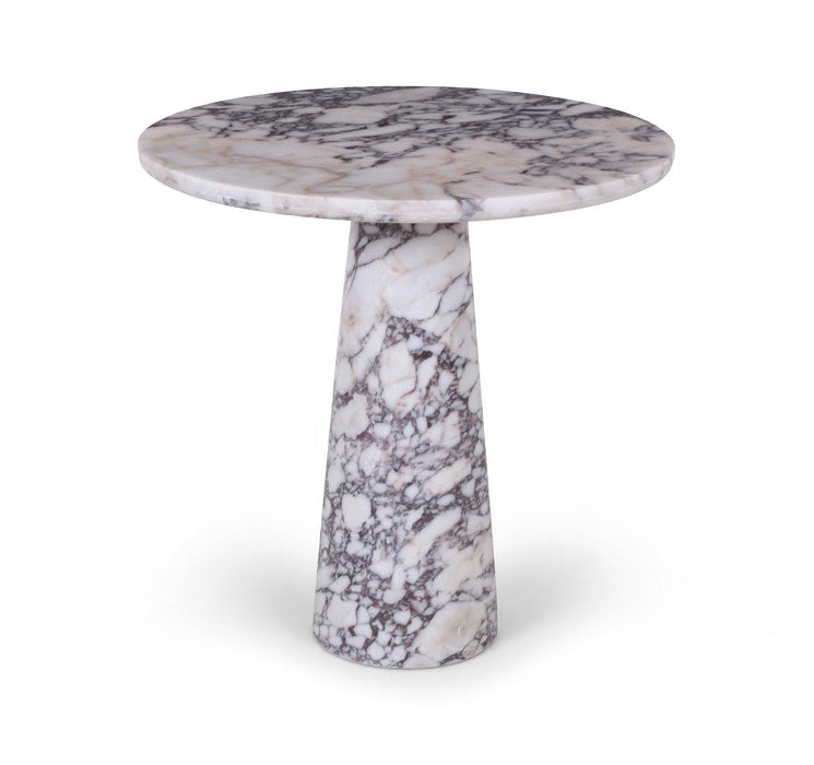 Meridian Furniture - Fontelina 30" Viola Genuine Marble Bistro Dining Table - 919Viola-DT30 - GreatFurnitureDeal