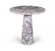 Meridian Furniture - Fontelina 30" Viola Genuine Marble Bistro Dining Table - 919Viola-DT30 - GreatFurnitureDeal