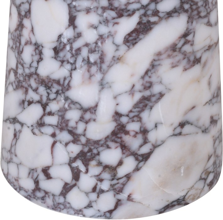 Meridian Furniture - Fontelina 30" Viola Genuine Marble Bistro Dining Table - 919Viola-DT30 - GreatFurnitureDeal