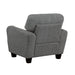 Homelegance - Lemond 3 Piece Living Room Set in Dark Gray - 9214NGH*3 - GreatFurnitureDeal